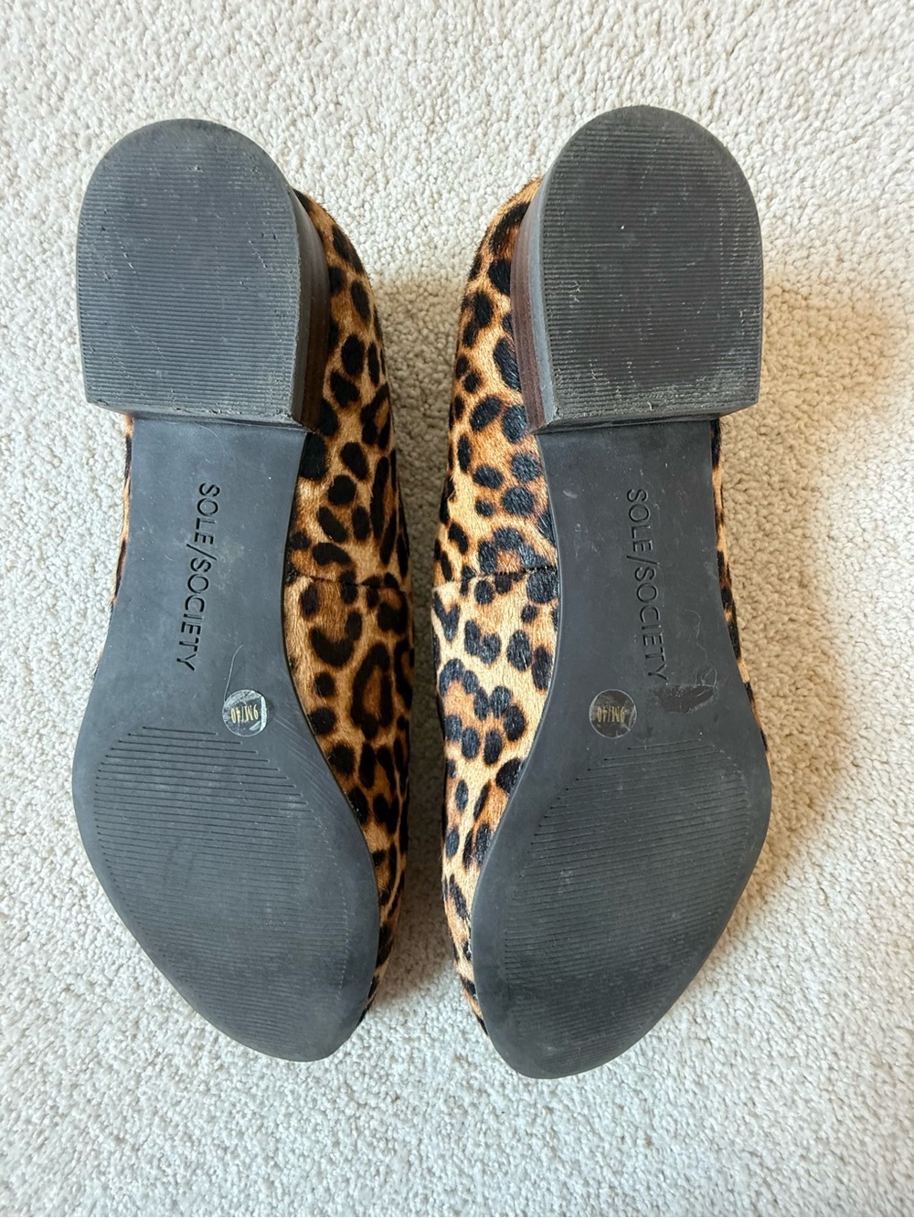 Leopard Print Flats - Picture 4 of 5